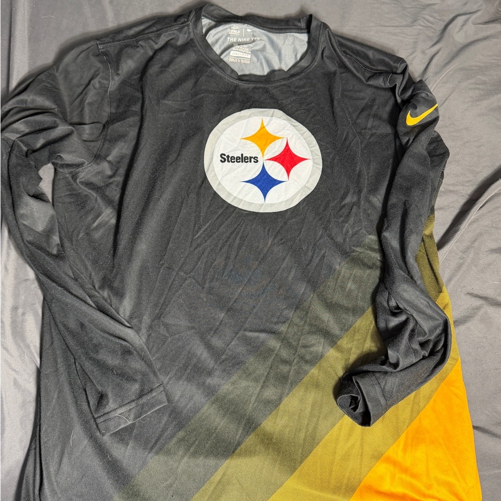 Nike Men's pittdburgh Steelers Long Sleeve Shirt